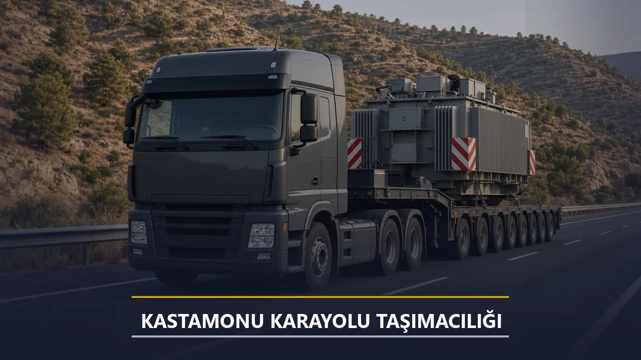 Kastamonu Lowbed Taşımacılık Planlama